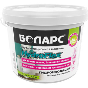 HydroFlex БОЛАРС (расход 1,1 кг/м2)