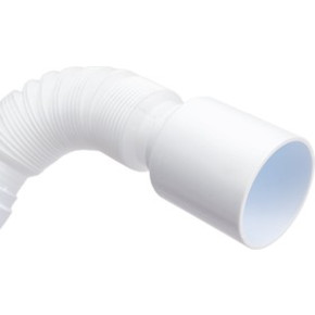 Сифон для поддона АНИ Пласт трубный, 1 1/2 дюйма x 40 мм, гофра, 40х50 мм, нержавеющая сетка E115 025-0104