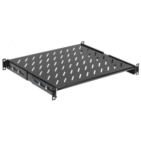 Полка стационарная L=600мм черная FS05-600PI-R ITK