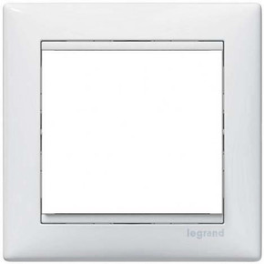 Рамка 1п гор Белая Valena (Legrand)